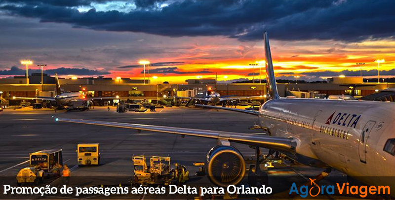 Delta - Promoção de passagens para Orlando