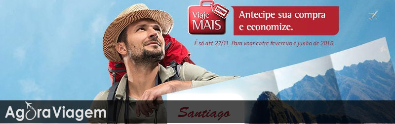 Promoção de passagens aéreas Chile 2015