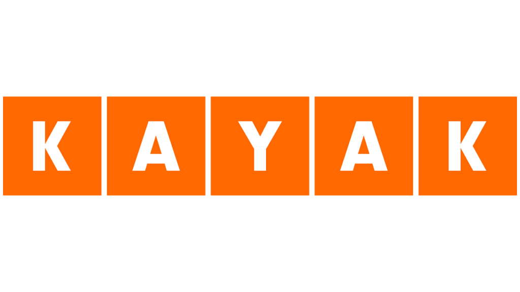 Logo da plataforma Kayak