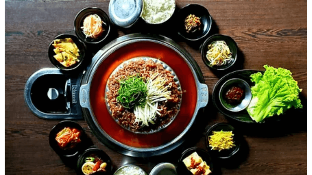Restaurante coreano São Paulo: imagem de comida feia no Bicol restaurante coreano