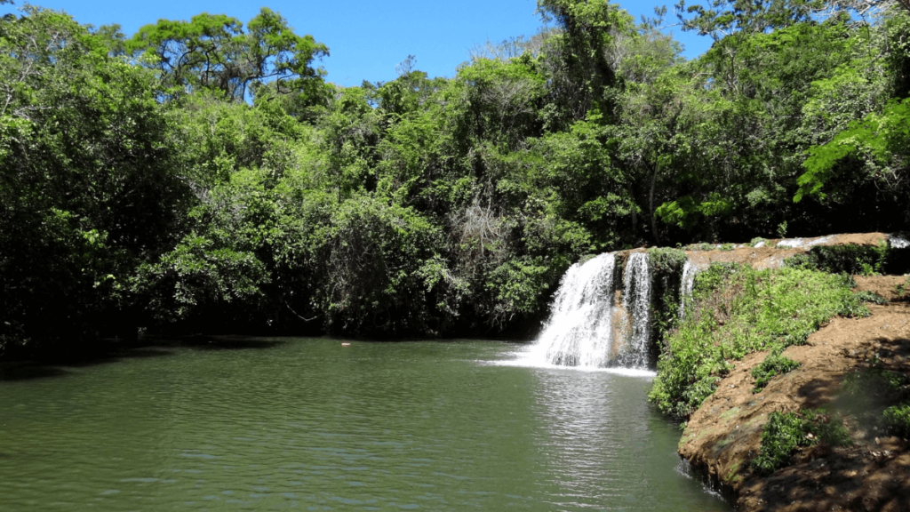Cachoeira do Sol, em Monte Alegre do Sul